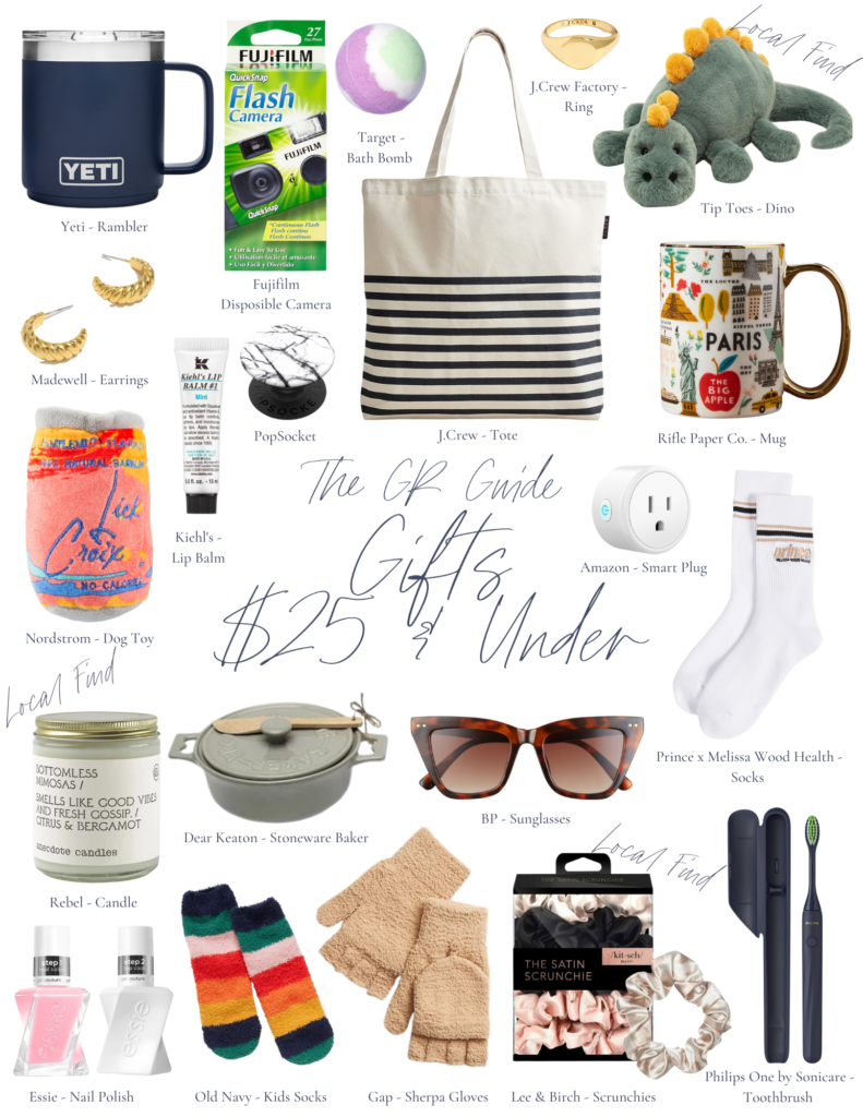 2018 Stocking Stuffer Gift Guide - Gifts Under $25